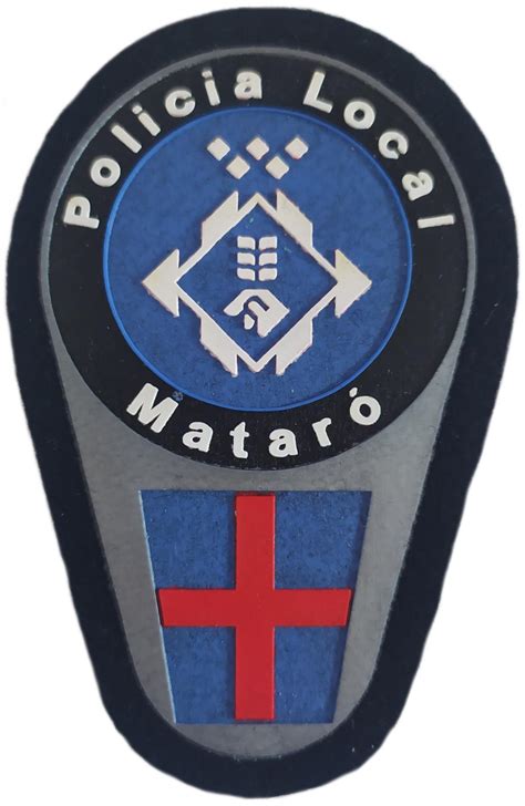 Policía Local de Mataró parche insignia emblema distintivo police patch