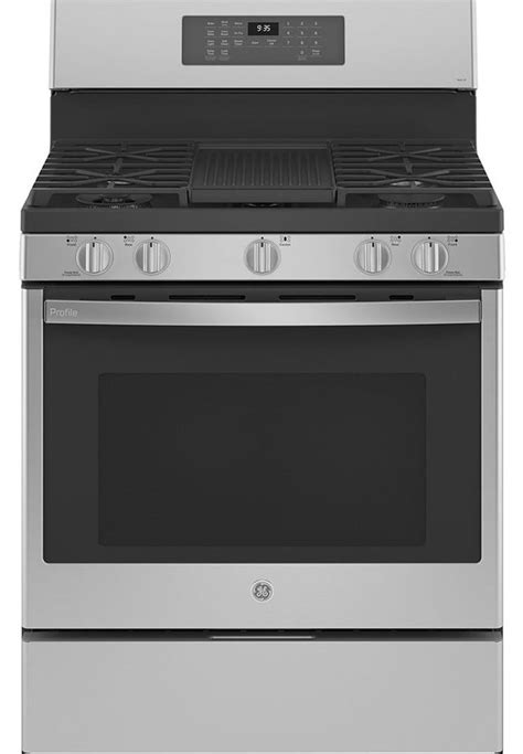 Ge Profile™ 30 Stainless Steel Freestanding Gas Range Roszells