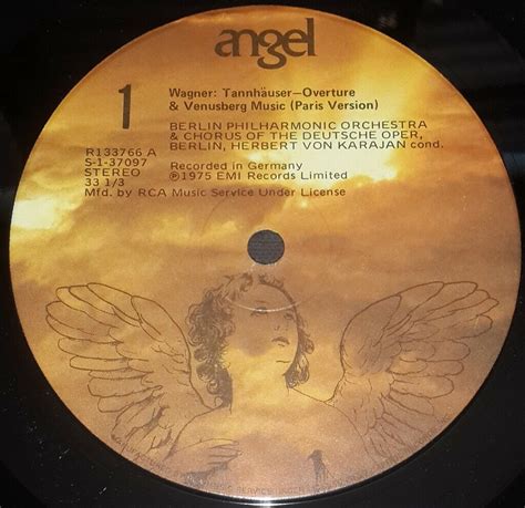 Karajan Wagner Tannh User Lohengrin Tristan Und Isolde Angel Lp