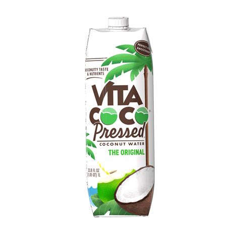 Vita Coco Pressed Coconut Water Pressed Coconut 338 Fl Oz Tetra