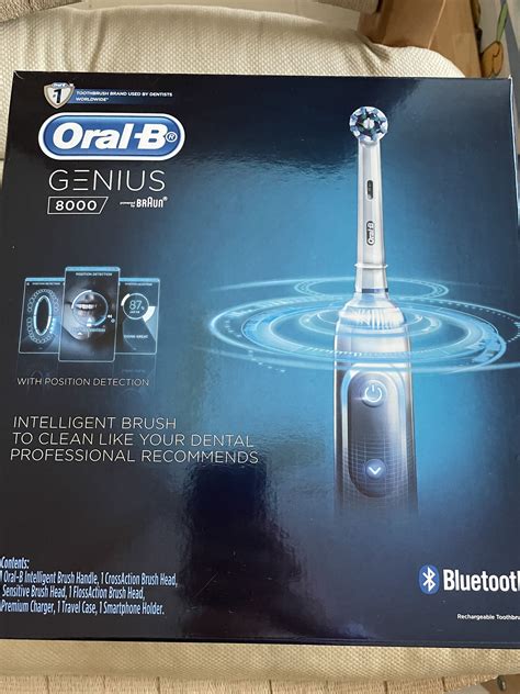 Oral B GENIUS 8000 Electric toothbrush, Beauty & Personal Care, Oral Care on Carousell