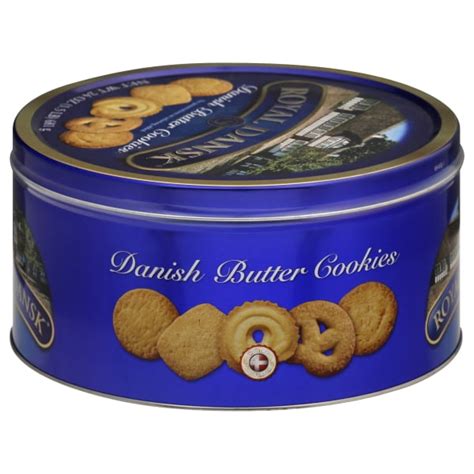 ROYAL DANSK: Danish Butter Cookies Tin, 24 oz - Walmart.com - Walmart.com