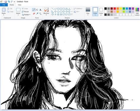 drawing  ms paint drawing