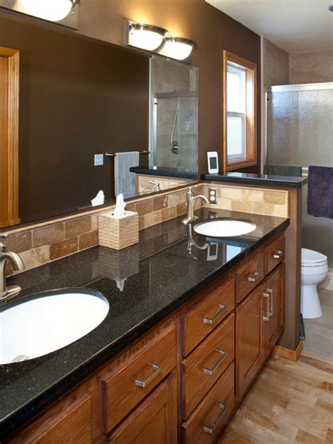 Black Granite Vanity | Houzz