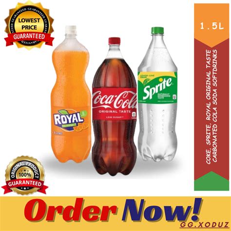 Coca Cola 1 5 Liters COKE SPRITE ROYAL Original Taste Carbonated