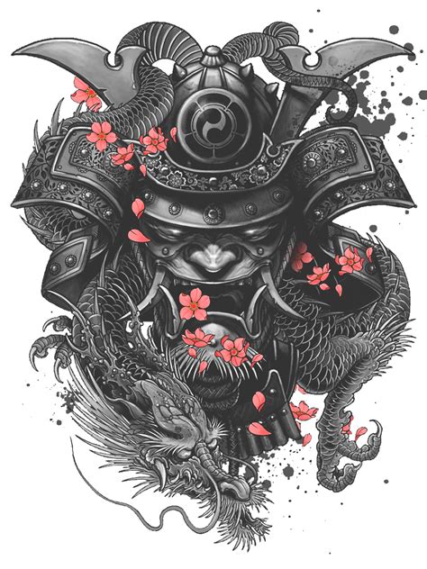 Samurai Warrior Tattoo Sleeve