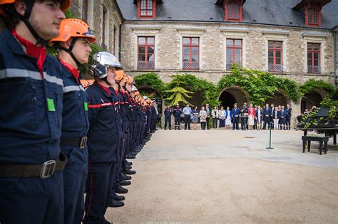 Juillet Les Jeunes Sapeurs Pompiers Du Morbihan L Honneursdis