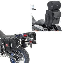 Set Motorrad Sissybar Tasche Sxl Hecktasche Mit Gep Ckrolle Sw