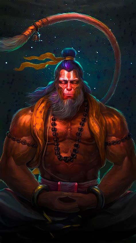 4k Hanuman Wallpaper With Jay Shree Ram