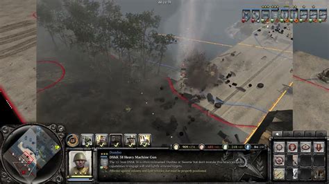 Company Of Heroes Coh Mortar Barrage Youtube