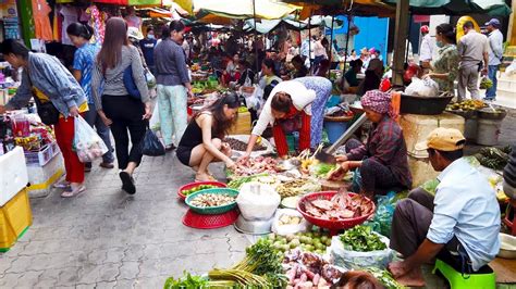 Phnom Penh Street Food Tour Cambodian Living Lifestyle In Market