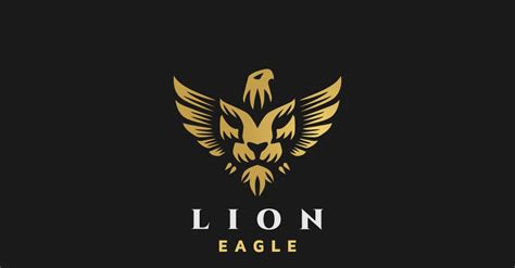 Lion and Eagle Logo Template #227573 - TemplateMonster