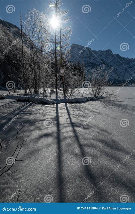 Winter in Salzkammergut, Austria Stock Photo - Image of frost, color ...