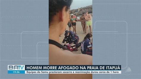 Homem Escorrega De Pedras Cai No Mar E Se Afoga Em Praia De Salvador