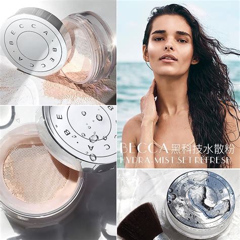 BECCA hydra-mist set & refresh powder 10g, Beauty & Personal Care, Face ...