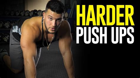 How To Make Push Ups Harder 4 Ways To Modify A Basic Push Up Youtube