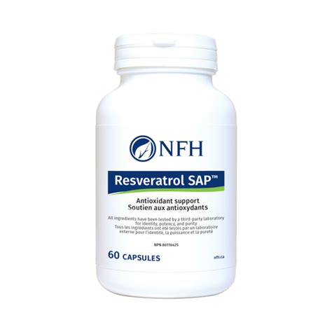 Nfh Resveratrol Sap The Oc Pharmacy