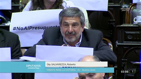 Roberto Salvarezza Intervención En Votación Del Presupuesto Fmi 2019