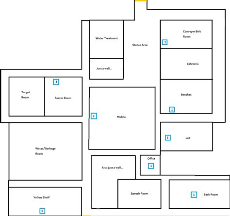 Flee The Facility Map Layout