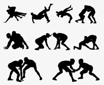 Detail Wrestling Silhouette Clip Art Koleksi Nomer 18