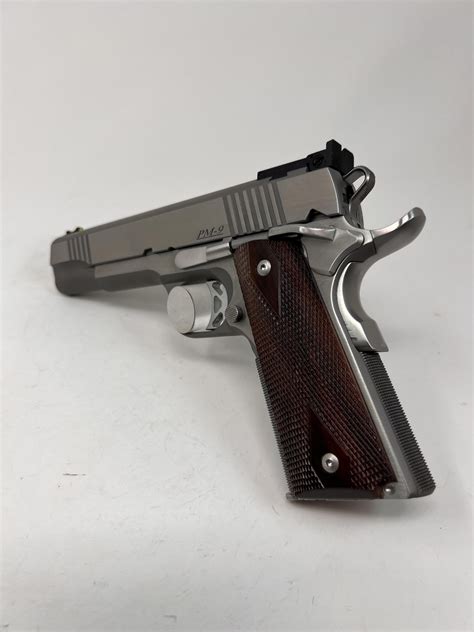 Used DAN WESSON 1911 POINTMAN NINE (PM-9) – STAINLESS STEEL 9mm