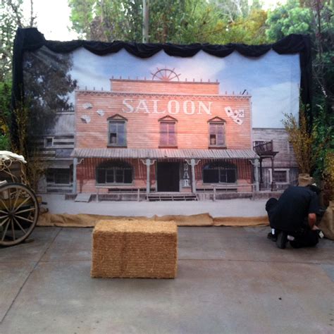 Western Photo Backdrops with Costumes and Props - Party Pals