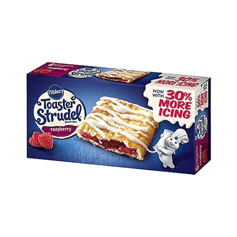 Pillsbury Raspberry Toaster Strudels Pastries Sendiks Food Market