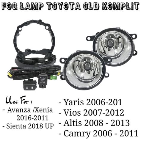 Jual Fog Lamp Foglamp Lampu Kabut Avanza Xenia VVTI New Innova Yaris