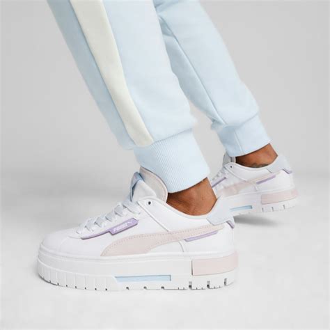 Mayze Crashed Women S Sneakers White Puma Sku