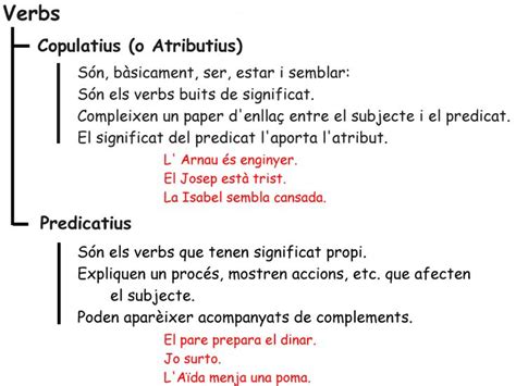 1els Verbs Catala 5è 6è Educacion Gramática Catalán