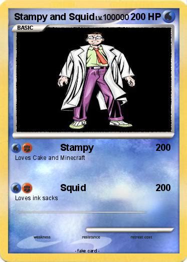 Pokémon Stampy and Squid 1 1 - Stampy - My Pokemon Card