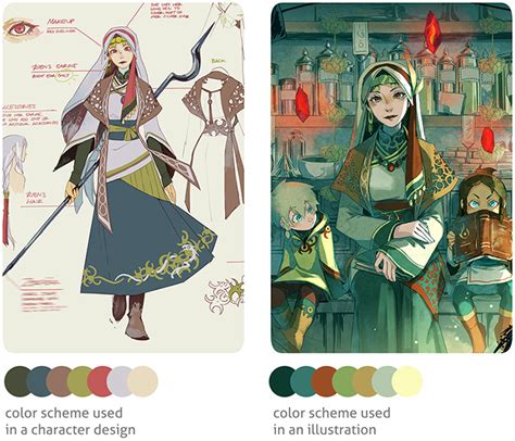 Guide To Creating Color Schemes Art Rocket Character Design Analogous Color Scheme Concept