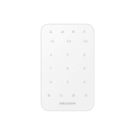 Teclado Led Para Alarma Inalambrica Hikvision Ds Pk E Wb Venprotech