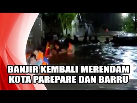 Aksi Brimob Parepare Gerak Cepat Bantu Evakuasi Warga Terdampak Banjir