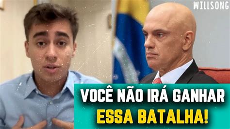 Nikolas Ferreira Manda Recado Para Moraes E Senador Cleitinho Mostra