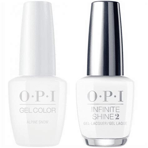 Opi Nail Gelcolor Infinite Shine Polish Combo Ct Alpine Snow Gc