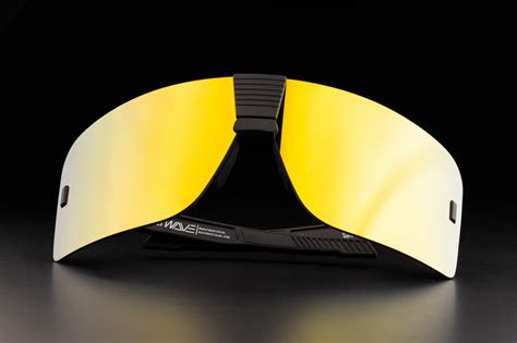 Xl Vector Sunglasses Gold Z87 Heat Wave Visual