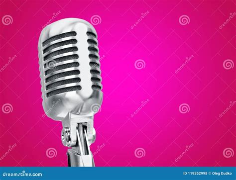 Microphone stock photo. Image of music, stand, dynamic - 119352998