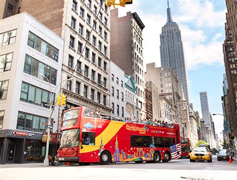 New York Downtown and Uptown Hop-on Hop-off Bus Tour - AttractionTix