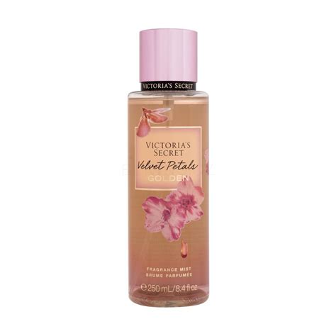 Victorias Secret Velvet Petals Golden Tělový sprej pro ženy 250 ml