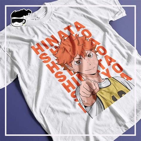 Camiseta Haikyuu Shoyo Hinata Unissex Camisa Anime Blusa Shopee Brasil