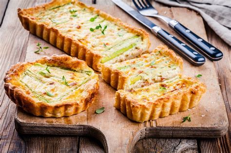 Recette Quiche Aux Saumons Et Asperges Marie Claire