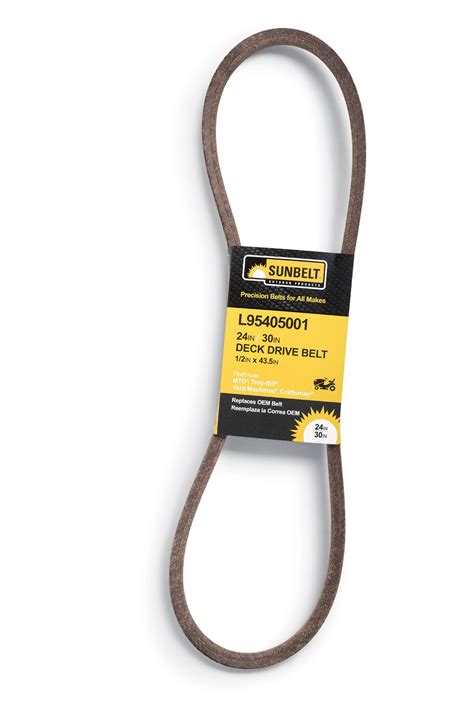 Troy Bilt Original Equipment Deck Drive Belt For Select