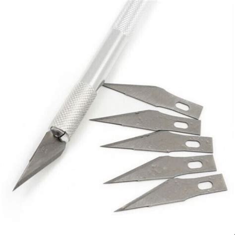 Hobby Exacto Knife X Acto Set Blades Handle For Craftsman Craft Tool Precision N Ebay