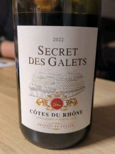 Joseph Castan Secret Des Galets C Tes Du Rh Ne Vivino Us