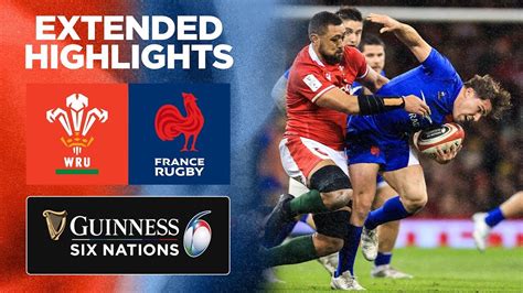 Six Nations Rugby Match Highlights Wales V France