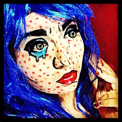 Pop art makeup