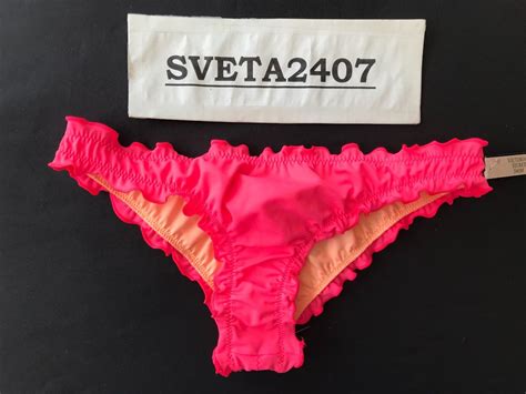 Nwt Victorias Secret Very Sexy Swim Ruffle Itsy Bikini Bottoms Many