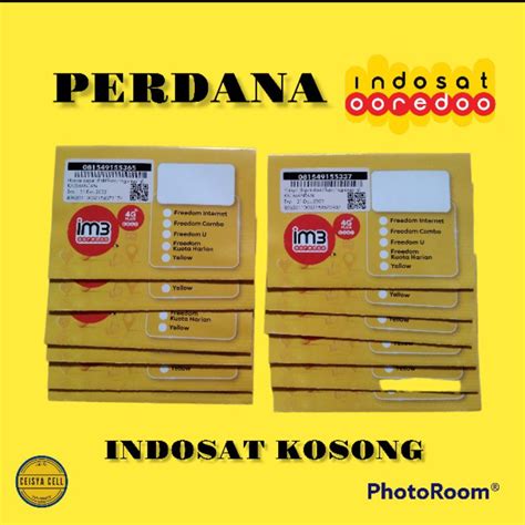 Jual Kartu Perdana Indosat K Exp Shopee Indonesia