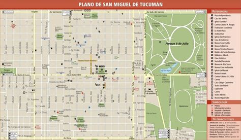 Mapa De San Miguel De Tucumán Ex